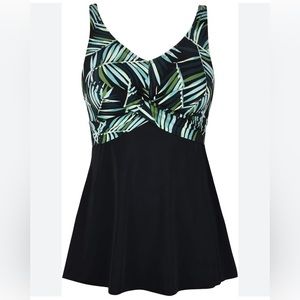 NWT size 10 women’s swimsuit, one piece, tummy control